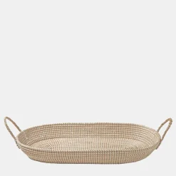 Store Olli Ella Reva Seagrass Changing Basket - Natural