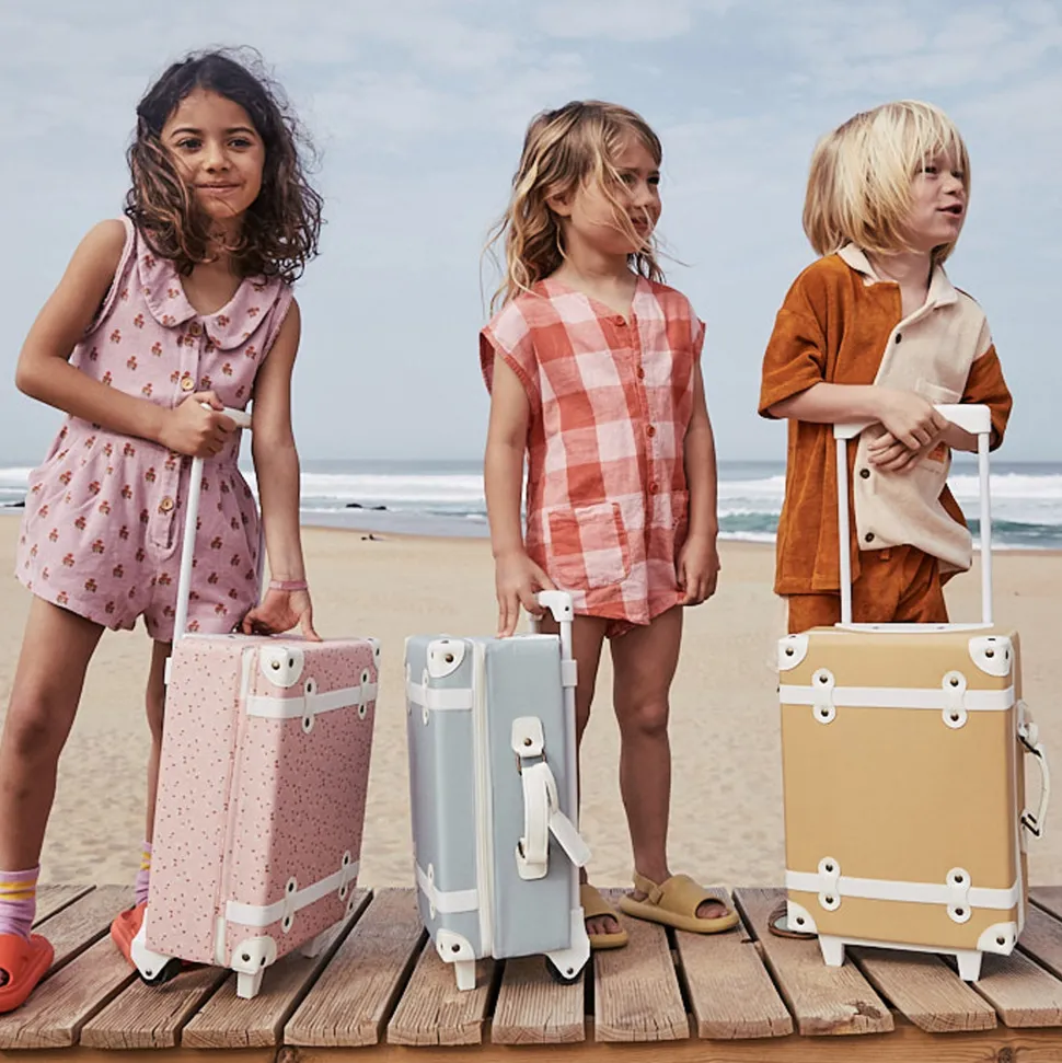 Best Sale Olli Ella See-Ya Suitcase - Butterscotch