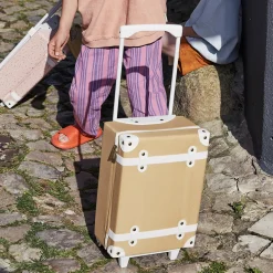 Best Sale Olli Ella See-Ya Suitcase - Butterscotch