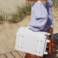 Shop Olli Ella See-Ya Suitcase - Leafed Mushroom