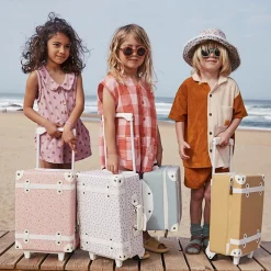 Shop Olli Ella See-Ya Suitcase - Leafed Mushroom