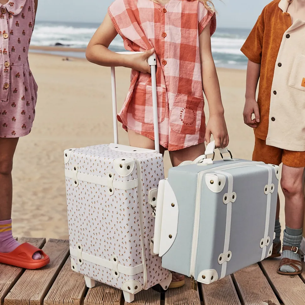 Shop Olli Ella See-Ya Suitcase - Leafed Mushroom