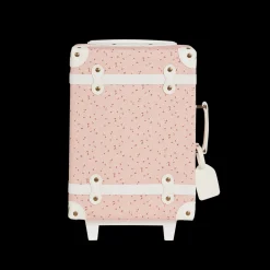 Outlet Olli Ella See-Ya Suitcase - Pink Daisies