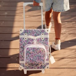 Discount Olli Ella See-Ya Suitcase - Wildflower