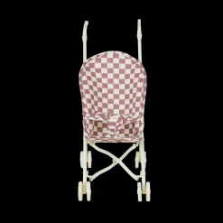 Online Olli Ella Sollie Stroller - Plum Check