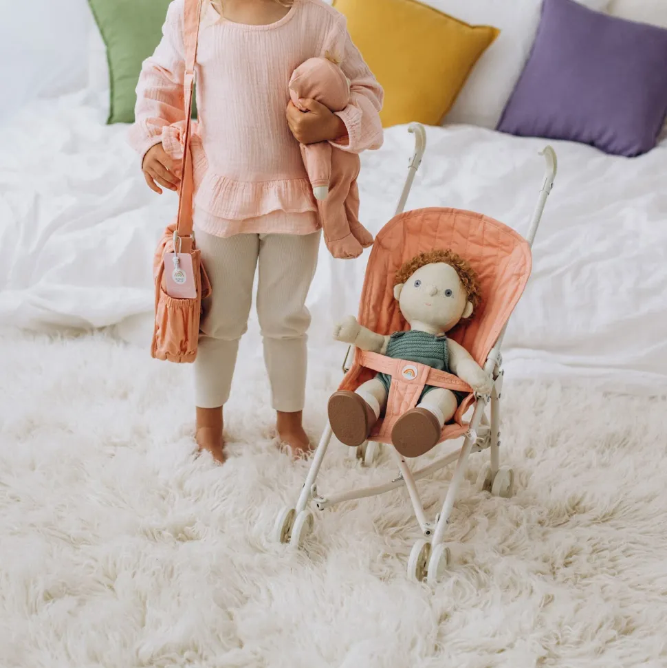New Olli Ella Sollie Stroller - Rose