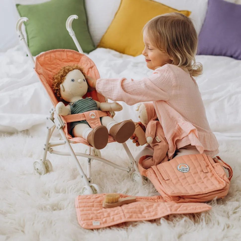 New Olli Ella Sollie Stroller - Rose