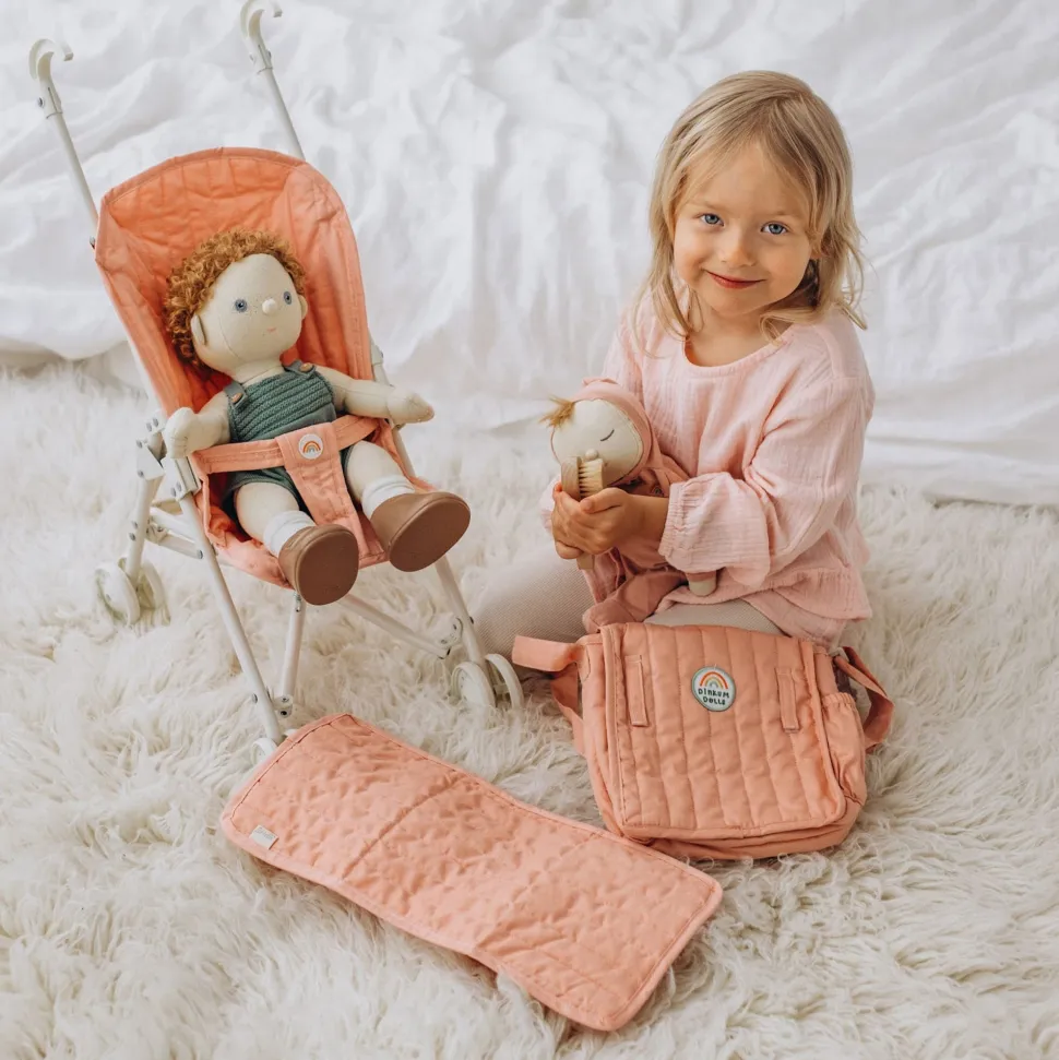 New Olli Ella Sollie Stroller - Rose