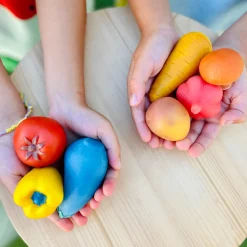 Best Sale Olli Ella Tubbles - Sensory Stones - Vibrant Veggies
