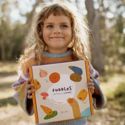 Best Sale Olli Ella Tubbles - Sensory Stones - Vibrant Veggies